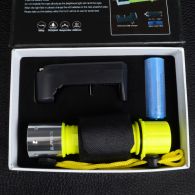 Фонарь подводный Bailong BL-PF09 (Cree XM-L T6, 500 люмен, 3 режима, 1х18650/3хAАA), комплект