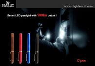 Фонарь - ручка Olight O'PEN (Cree XP-G2, 180 люмен,  режима, 2xAAA), красный