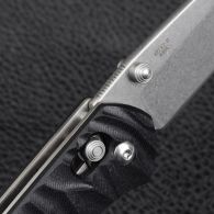 Нож складной Ganzo G717-B (длина: 20.1cm, лезвие: 8.5cm), черный