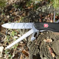 Нож складной, мультитул Victorinox Outrider (111мм, 14 функций), черный 0.9023.3
