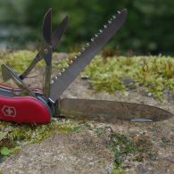 Нож складной, мультитул Victorinox Outrider (111мм, 14 функций), красный 0.9023