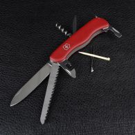 Нож складной, мультитул Victorinox Rucksack (111мм, 12 функций), красный 0.8863