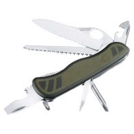 Нож складной, мультитул Victorinox Soldier'S Knife One Hand (111мм, 10 функций) 0.8461.MWCH