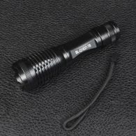 Фонарь фокусируемый Bailong BL-Q1837N-Т6 (Cree XM-L T6, 1200 люмен, 1х18650/3хAAA), комплект