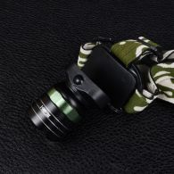 Фонарь налобный фокусируемый Bailong BL-6801-1 (Cree XP-G, 300 люмен, 3 режима), комплект