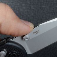 Нож складной Ganzo G701-B (длина: 19.8cm, лезвие: 8.4cm), черный