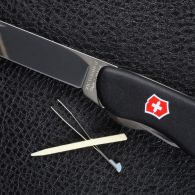 Нож складной, мультитул Victorinox Forester (111мм, 12 функций), черный 0.8363.3