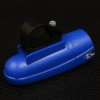 Велофара + задний фонарь для велосипеда KK890 ( 8LED/5LED, 2хAA), синий