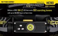 Фонарь налобный Nitecore HC90 (Cree XM-L2, 900 люмен, 6 режимов, 1x18650)