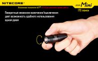 Фонарь Nitecore SENS Mini (Cree XP-G R5, 170 люмен, 3 режима, 1xCR2)