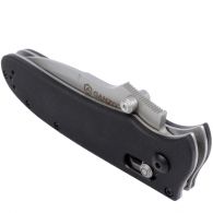 Нож складной Ganzo G704-B (длина: 20cm, лезвие: 8.6cm), черный
