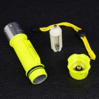 Фонарь подводный Bailong BL-PF09 (Cree XM-L T6, 500 люмен, 3 режима, 1х18650/3хAАA), комплект