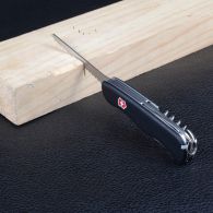 Нож складной, мультитул Victorinox Forester (111мм, 12 функций), черный 0.8363.3