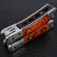 Многофункциональный инструмент, мультитул Ganzo G102-B, дерево