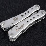 Многофункциональный инструмент, мультитул Ganzo G201, хром