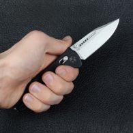 Нож складной Ganzo G702-B (длина: 20.5cm, лезвие: 8.5cm), черный