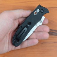 Нож складной Ganzo G704-B (длина: 20cm, лезвие: 8.6cm), черный