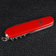 Нож складной, мультитул Victorinox Spartan (91мм, 12 функций), красный 1.3603