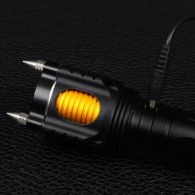 Фонарь Bailong BL-X007 (Cree XM-L T6, 500 люмен, 5 режимов + сирена, 1х18650/3хAAA), комплект