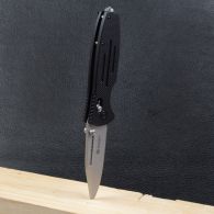 Нож складной Ganzo G702-B (длина: 20.5cm, лезвие: 8.5cm), черный