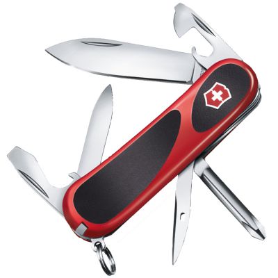 Нож складной, мультитул Victorinox Evogrip 11 (85мм, 13 функции) красно-черный 2.4803.C ― fonarik.in.ua