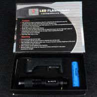 Фонарь фокусируемый Bailong BL-1812 (Cree XM-L T6, 500 люмен, 5 режимов, 1х18650), комплект