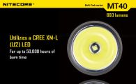 Фонарь Nitecore MT40 (Cree XM-L U2, 960 люмен, 6 режимов, 2x18650)
