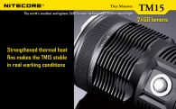 Фонарь Nitecore TM15 (3xCree XM-L2, 2650 люмен, 5 режима, 1-4x18650)