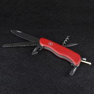 Нож складной, мультитул Victorinox Rucksack (111мм, 12 функций), красный 0.8863