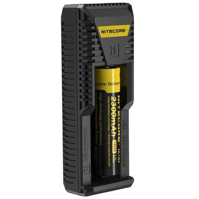 Зарядное устройство Nitecore Intellicharger i1 (1 канал + порт для зарядки электронных сигарет) ― fonarik.in.ua