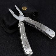 Многофункциональный инструмент, мультитул Ganzo G201, хром