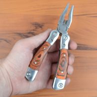 Многофункциональный инструмент, мультитул Ganzo G102-B, дерево