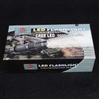 Фонарь фокусируемый Bailong BL-1812 (Cree XM-L T6, 500 люмен, 5 режимов, 1х18650), комплект