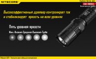 Фонарь Nitecore EA21 (Сree XP-G2 R5, 360 люмен, 11 режимов, 2хAA)
