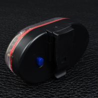 Велофара + задний фонарь для велосипеда KK890 ( 8LED/5LED, 3хAAA), черный