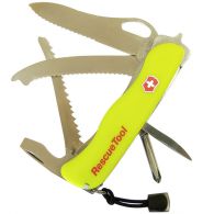 Нож складной, мультитул Victorinox Rescuetool One Hand (111мм, 16 функций), желтый 0.8623.MWN