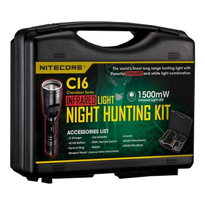 Набор для ночной охоты Nitecore CI6, в подарочном кейсе