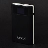 Внешнее зарядное устройство Power Bank DOCA D563 (10000mAh), чёрный