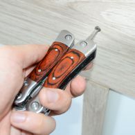 Многофункциональный инструмент, мультитул Ganzo G102-B, дерево