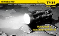 Фонарь Nitecore TM15 (3xCree XM-L2, 2650 люмен, 5 режима, 1-4x18650)