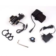 Велофара TrustFire TR-D007 (2xCree XM-L, 2xRed лазера, 2000 люмен, 4 режима)