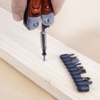 Многофункциональный инструмент, мультитул Ganzo G102-B, дерево