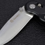 Нож складной Ganzo G718-B (длина: 17.5cm, лезвие: 7.2cm), черный