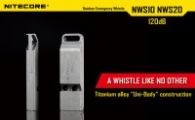 Свисток из титанового сплава Nitecore NWS20