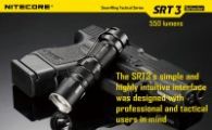 Фонарь Nitecore SRT3 Defender (Cree XM-L2 T6, 550 люмен, 8 режимов, 1xAA/14500/CR123A), серый