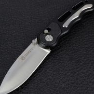 Нож складной Ganzo G718-B (длина: 17.5cm, лезвие: 7.2cm), черный