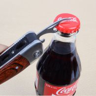 Многофункциональный инструмент, мультитул Ganzo G102-B, дерево