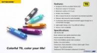 Фонарь Nitecore T0 (Nichia LED, 12 люмен, 1 режим, 1xAAA), черный