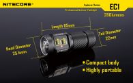 Фонарь Nitecore EC1 (Cree XP-G2 R5, 330 люмен, 7 режимов, 1xCR123A)