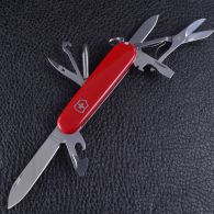 Нож складной, мультитул Victorinox Tinker Super (91мм,14 функций), красный 1.4703